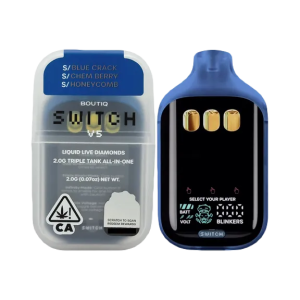 Boutiq Switch V5 Blue Crack × Chem Berry × Honeycomb